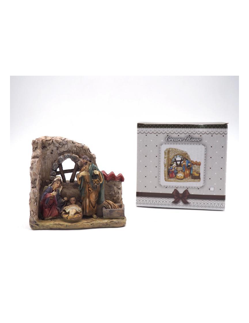 NATIVITY WITH 10 CENTIMETER WALL