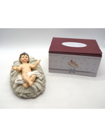 GESU' BAMBINO CON CULLETTA 18 CENTIMETRI