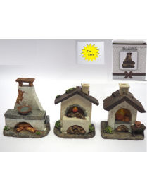 FIREPLACE WITH 11 CENTIMETER LIGHT