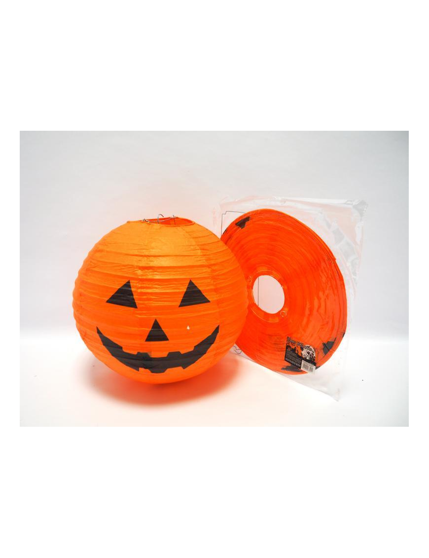 PAPER LANTERN 30cm PUMPKIN