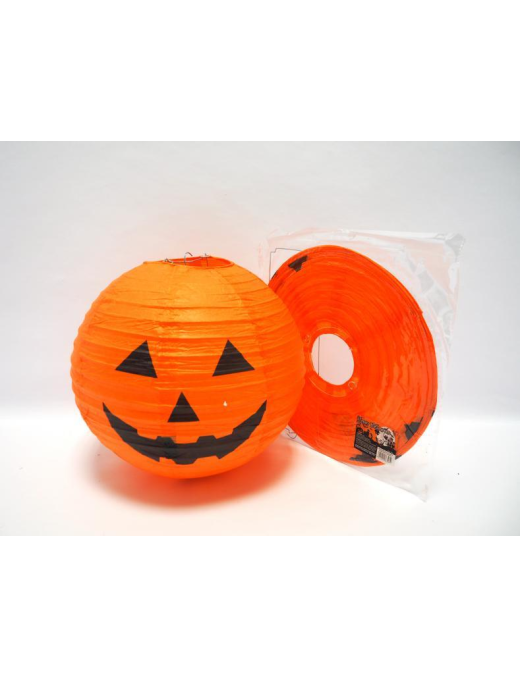 PAPER LANTERN 30cm PUMPKIN
