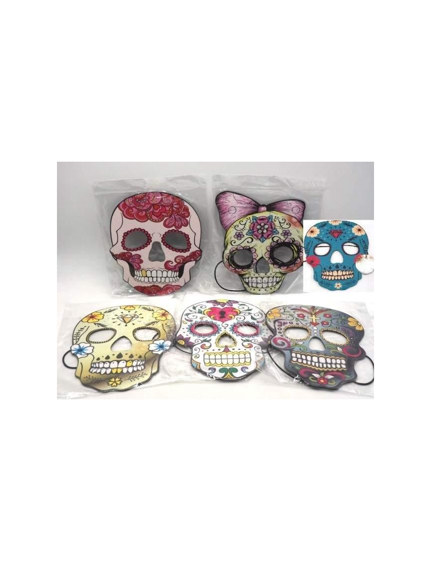 SKULL PAPER MASK WITH ELASTIC