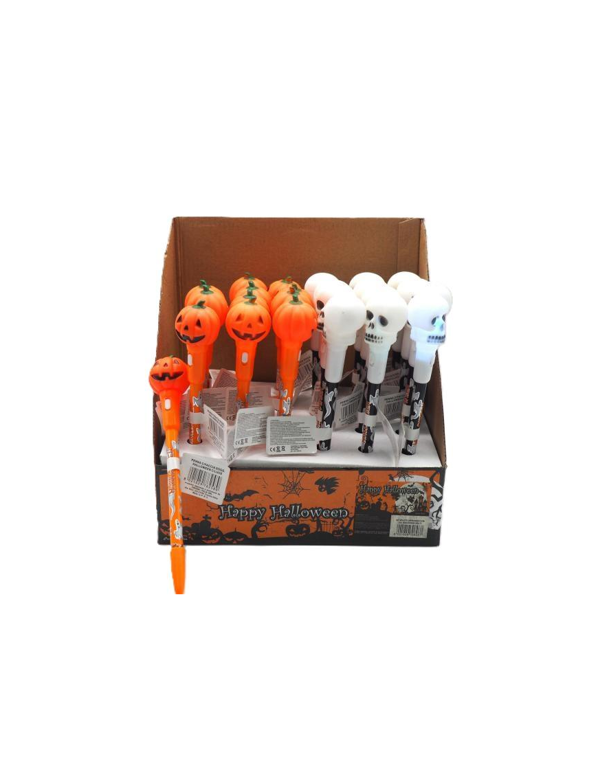 PENNA CON SOGGETTO HALLOWEEN LUMINOSO
