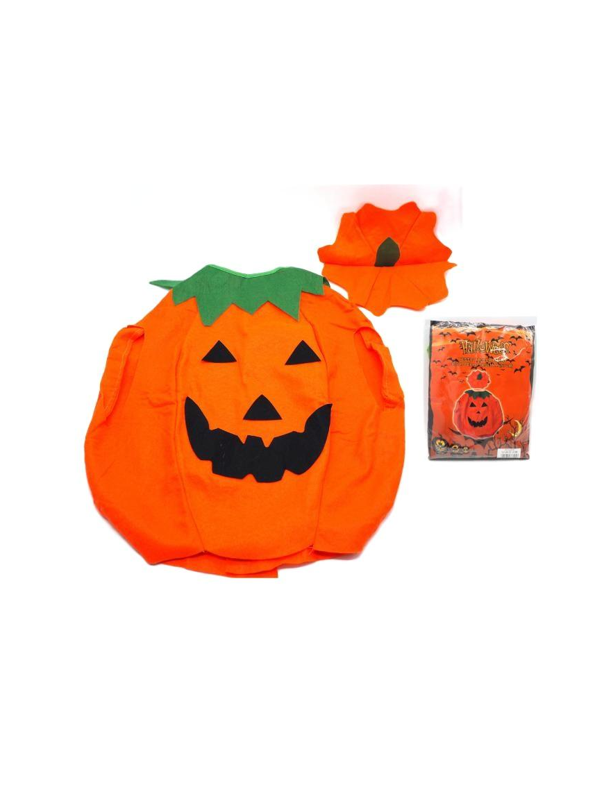 CHILDREN'S PUMPKIN COSTUME SIZE M