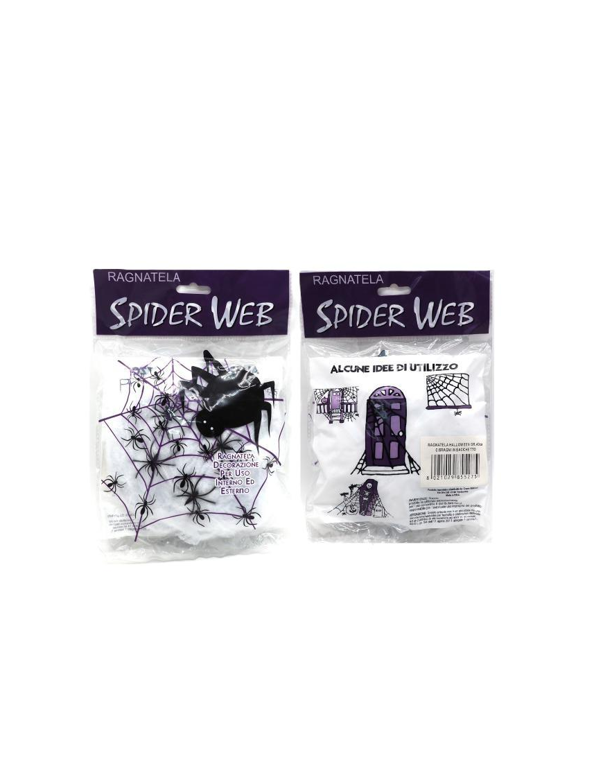 SPIDER WEB WITH 5 SPIDER 40gr