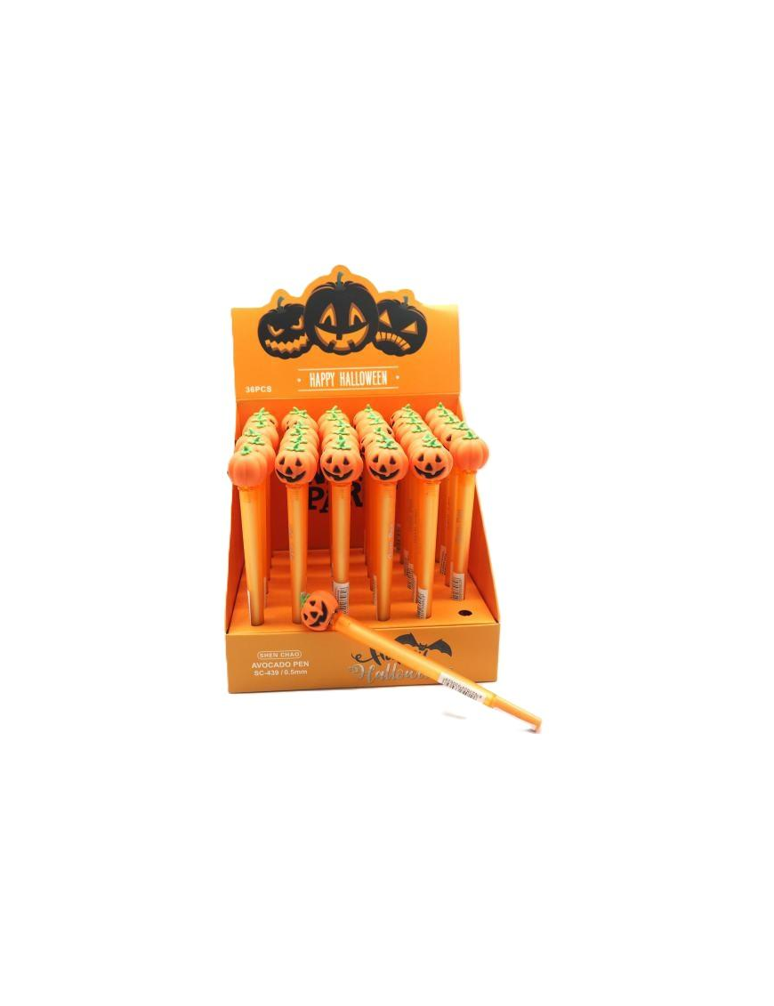 PENNA CON SOGGETTO HALLOWEEN ZUCCA