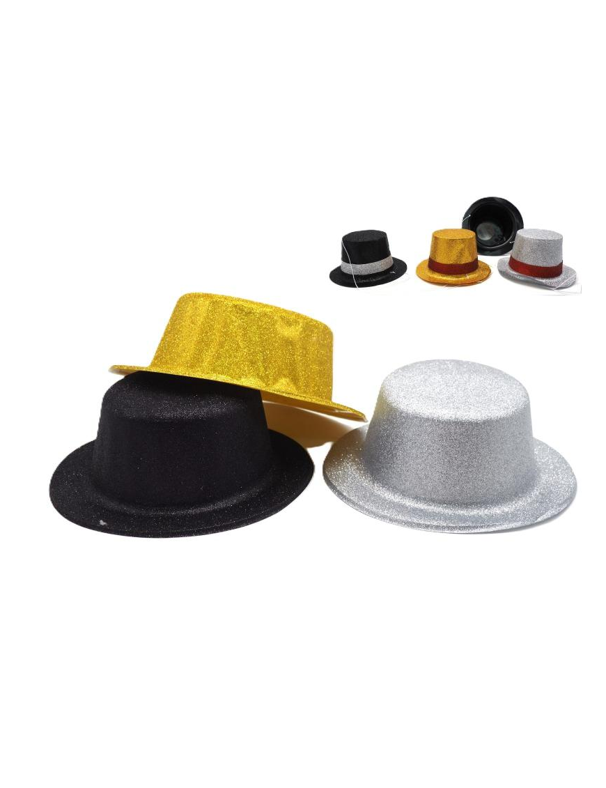GLITTER TOP HAT
