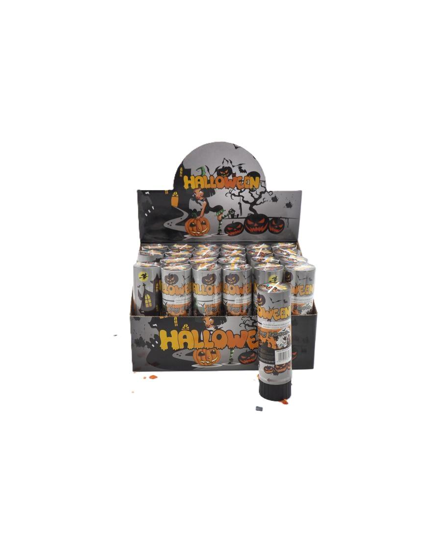 TUBO SPARACORIANDOLI HALLOWEEN 16cm