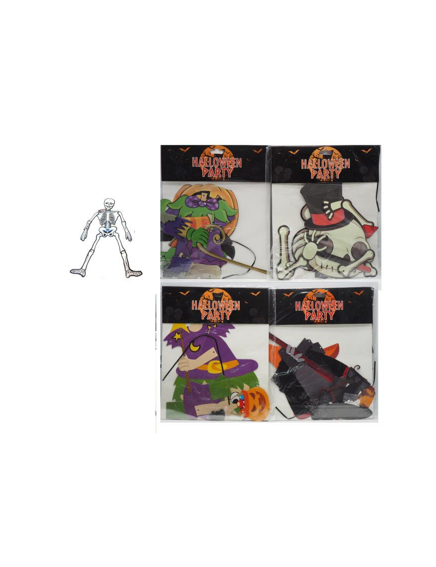 SOGGETTO HALLOWEEN GAMBE MOLLI