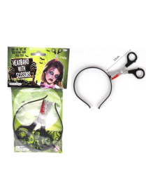 HEADBAND ACCESSORY WITH SCISSORS