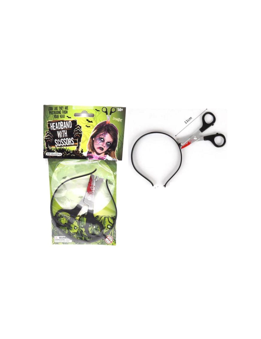 HEADBAND ACCESSORY WITH SCISSORS