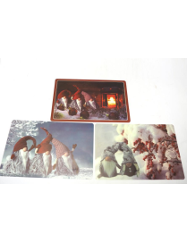 PLASTIC CHRISTMAS PLACEMAT 42x27 CENTIMETERS