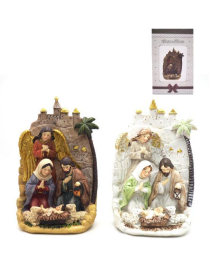 NATIVITA' 24 CENTIMETRI CON PAESAGGIO