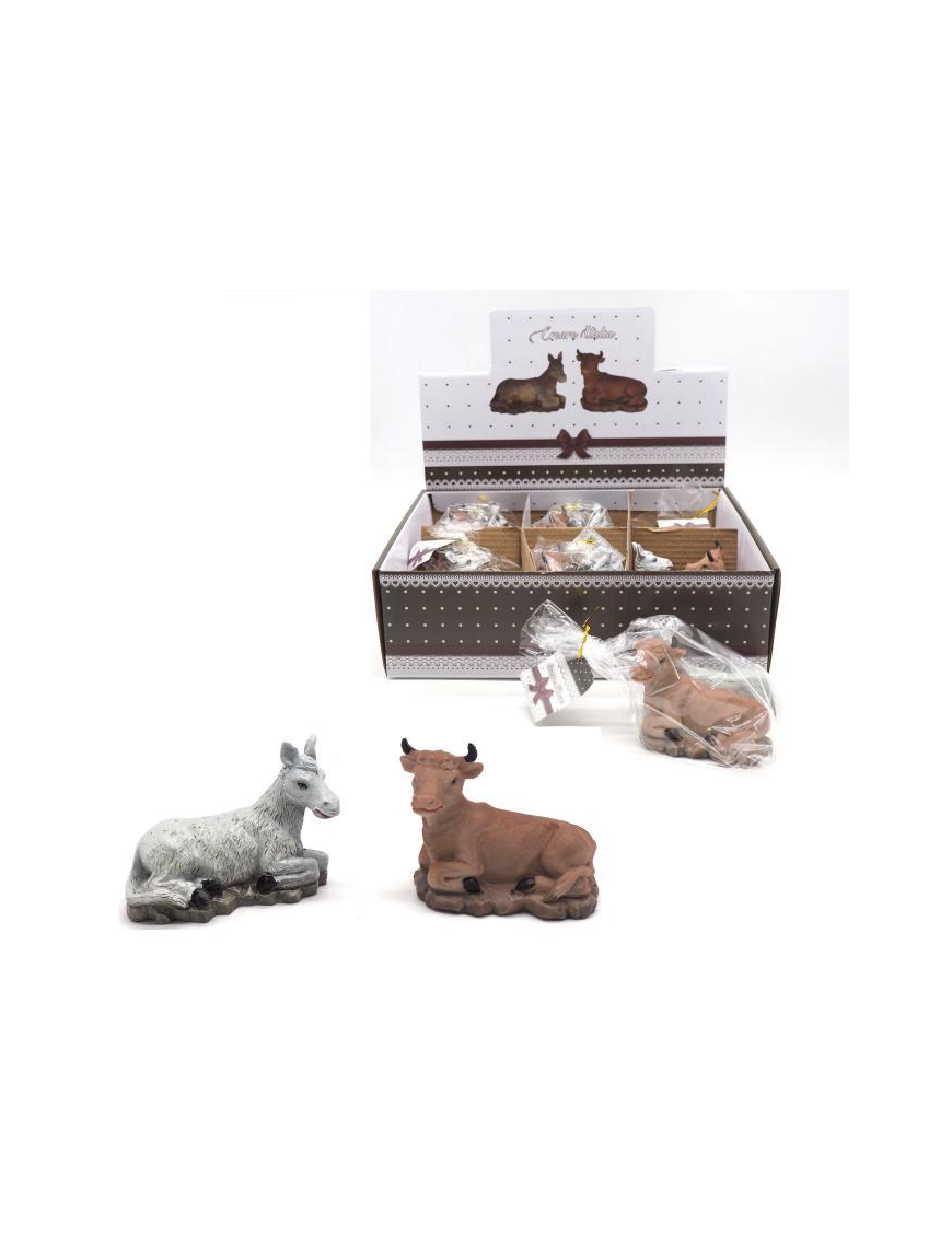 ANIMALE ASINO/BUE 7 CENTIMETRI