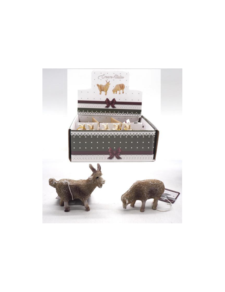 ANIMALE PECORA/CAPRA 7 CENTIMETRI