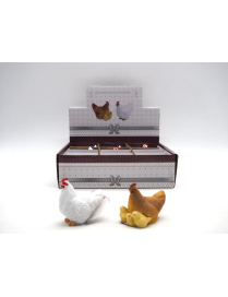 ANIMALE GALLO/GALLINA 5 CENTIMETRI
