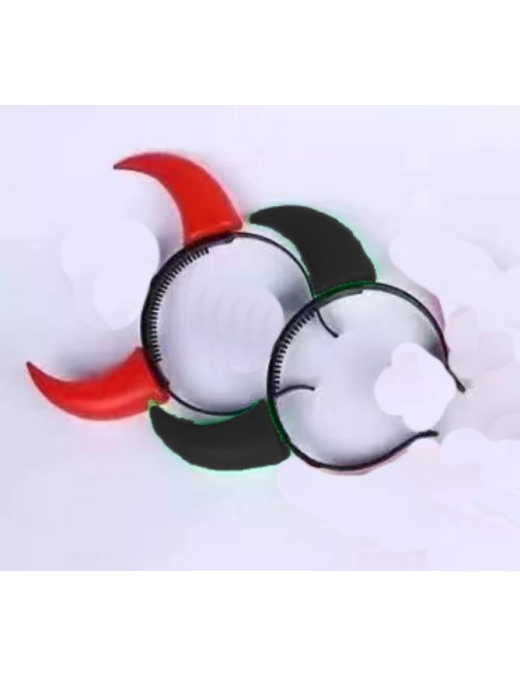 HEADBAND WITH LUMINOUS HORNS