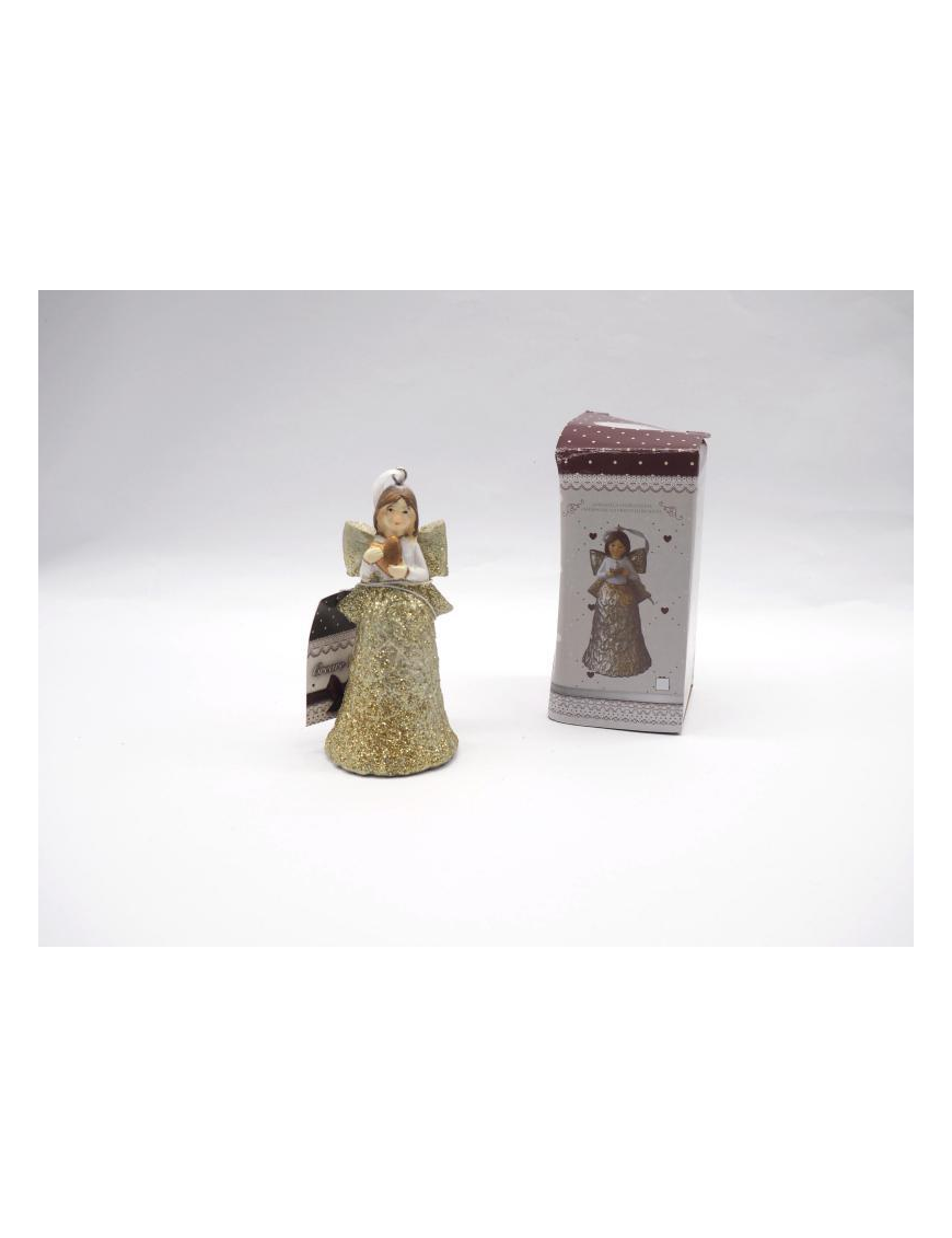 CHAMPAGNE ANGEL 10 CM WITH BELL