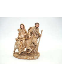 NATIVITY 15x11 CENTIMETERS IN RUNNING SOFT COLORS