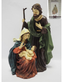 NATIVITY 46x30 CENTIMETERS DARK COLORS