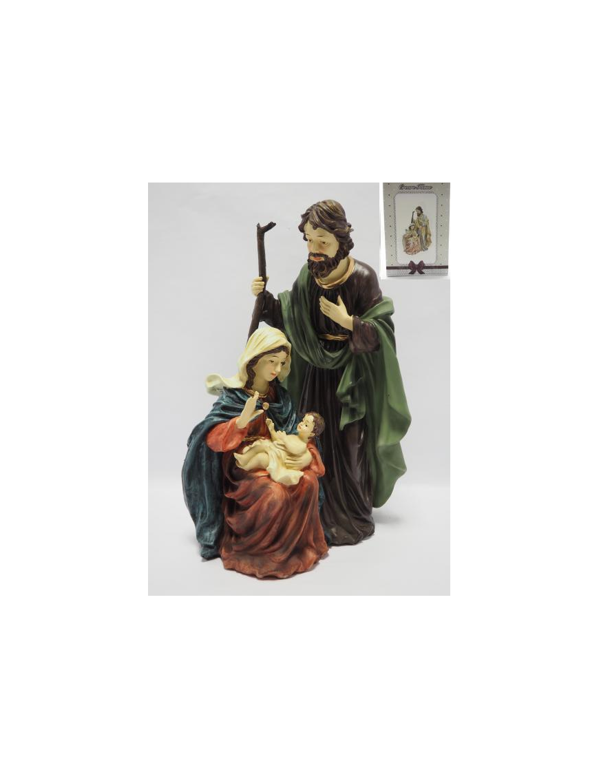 NATIVITY 46x30 CENTIMETERS DARK COLORS