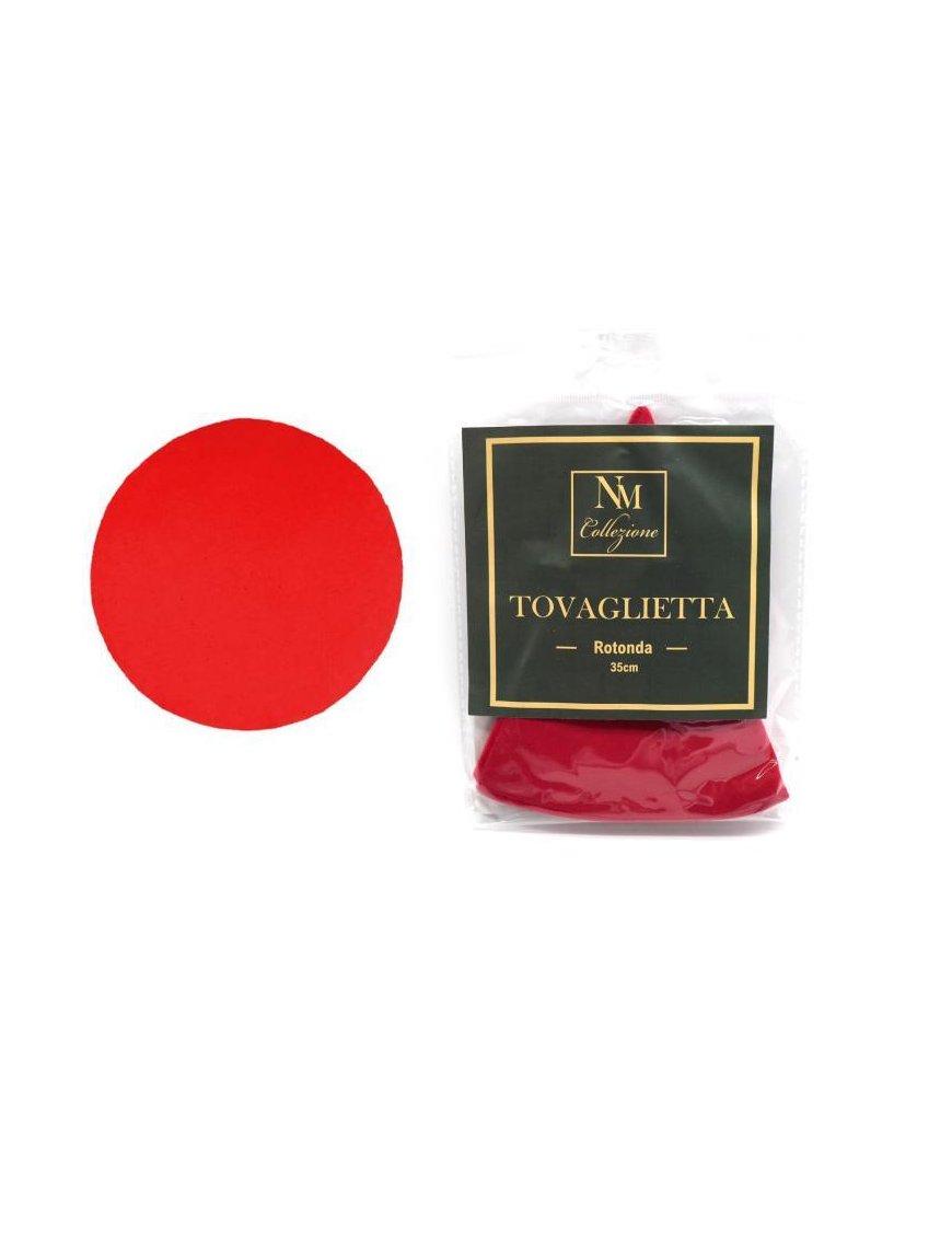 RED VELVET PLACEMAT 35 CENTIMETERS