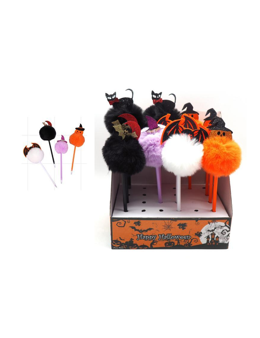 PENNA CON POM POM HALLOWEEN