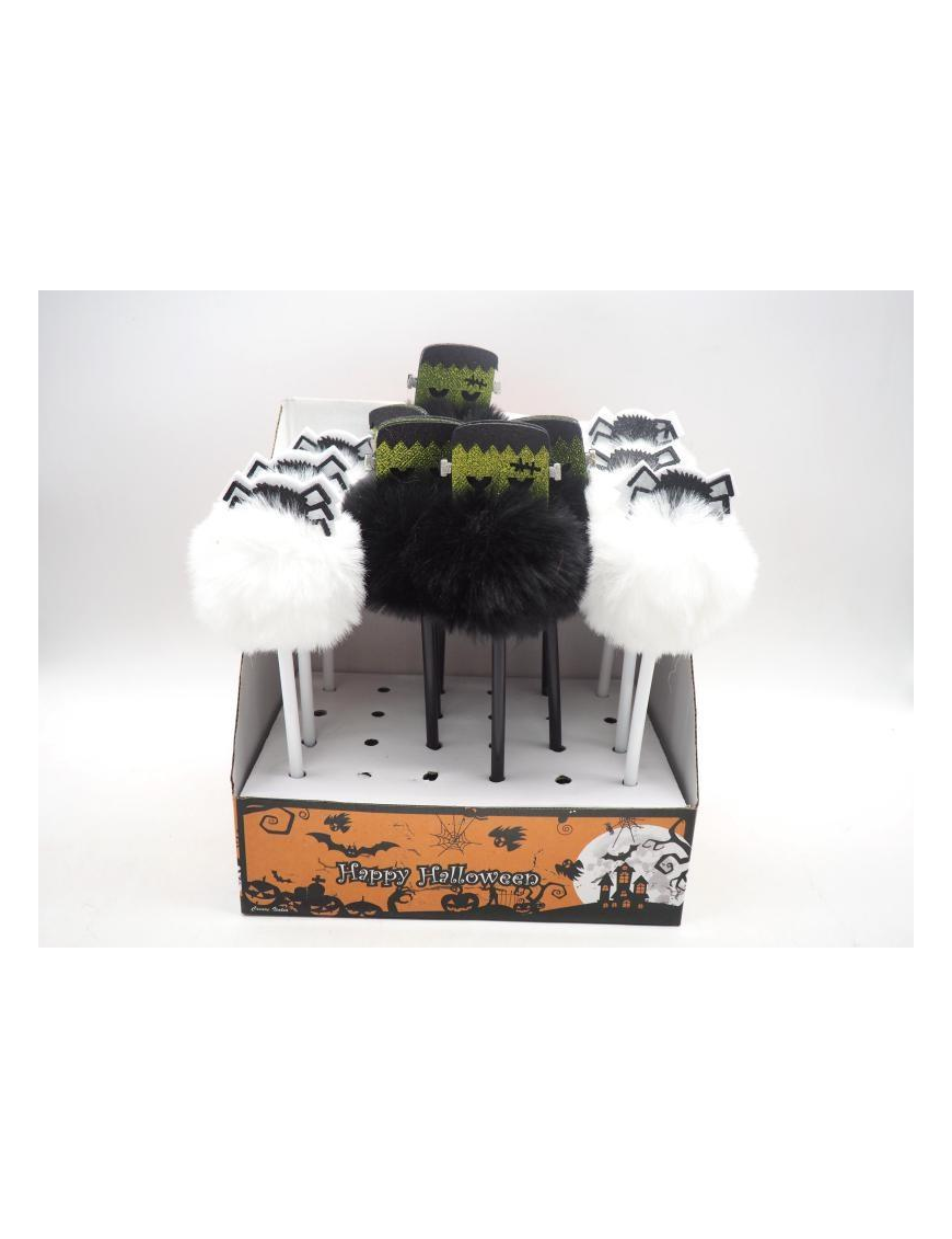 PEN WITH POM POM HALLOWEEN