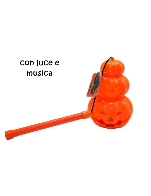 ZUCCA PLASTICA CON LUCE E SUONI