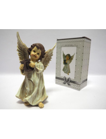 ANGEL DRESSES WOOD 23cm