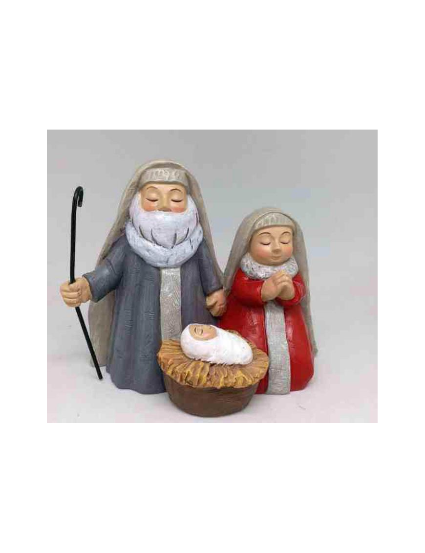 NATIVITY POLYRESIN 13cm