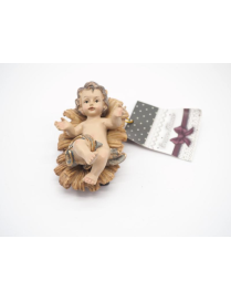 GESU' BAMBINO CON CULLA   10,5cm
