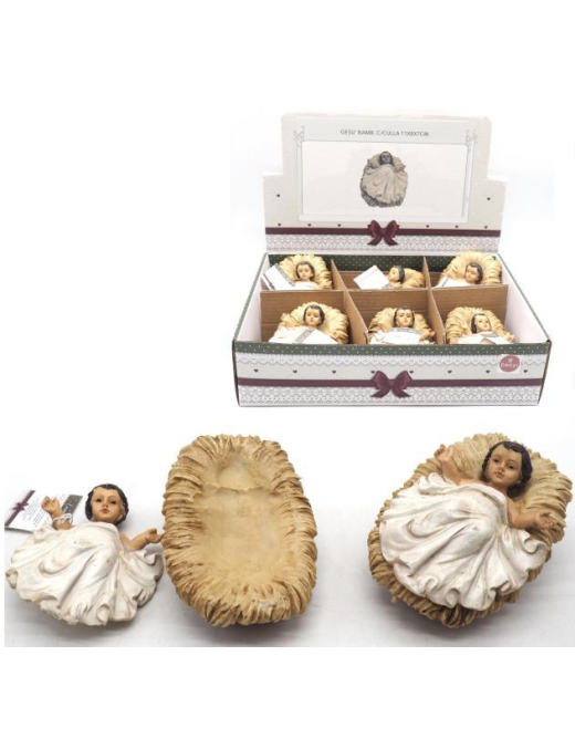 GESU' BAMBINO CON CULLA   11cm