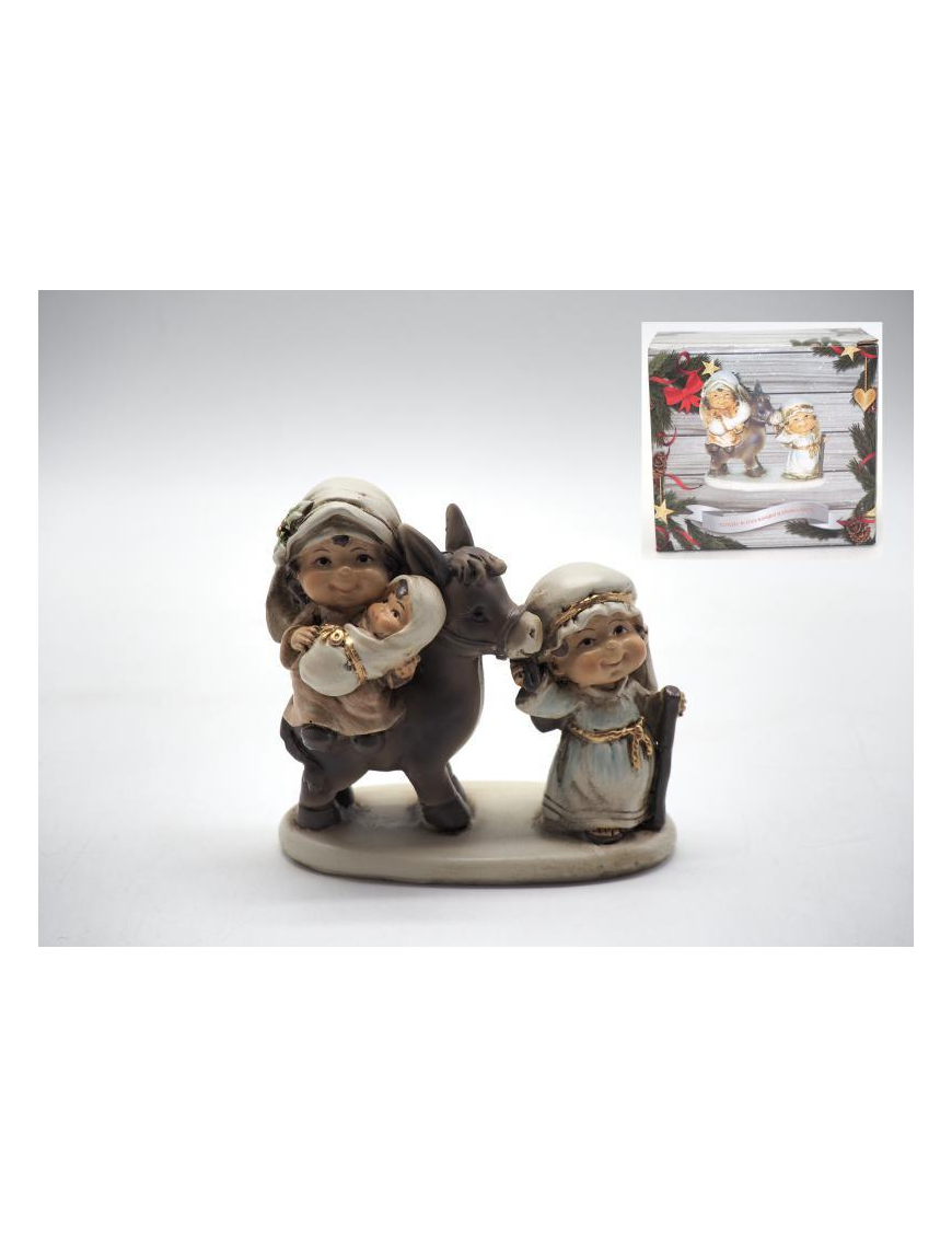 NATIVITY ON THE RUN CHILDREN 8cm