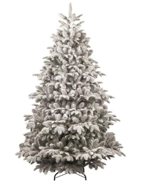 DINO FLOCKED TREE 210cm 1223 BRANCHES diam. 132cm UMBRELLA MOUNTING