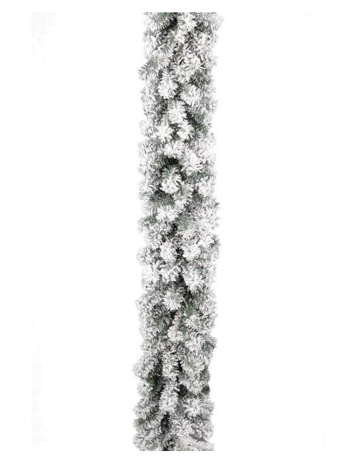 SNOWY BOA GARLAND cm270 x diameter 25cm