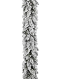 SNOWY BUOY GARLAND cm270 x diameter 30cm WITH PINE CONES