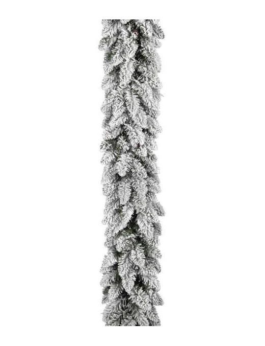 GHIRLANDA BOA INNEVATO cm270 x diametro 30cm CON PIGNE