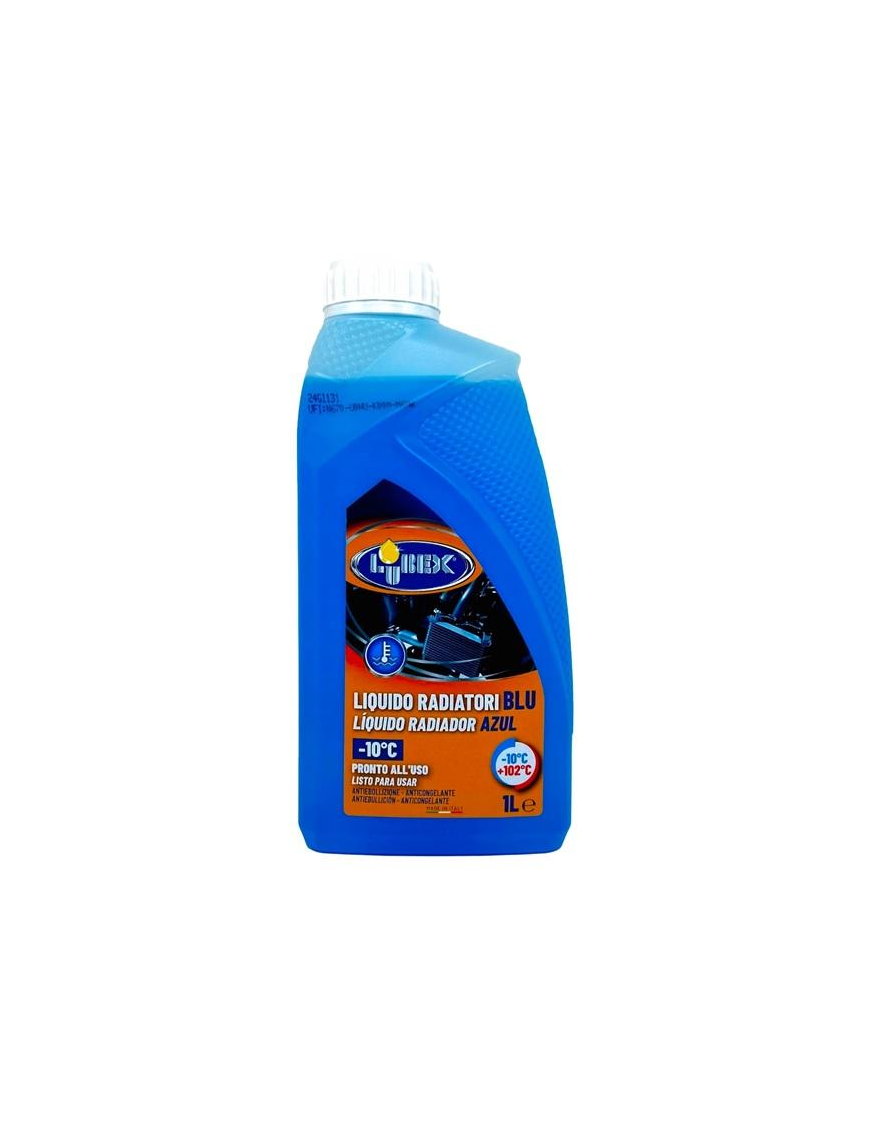 LUBEX LIQUIDO RADIATORE BLU -10 1lt