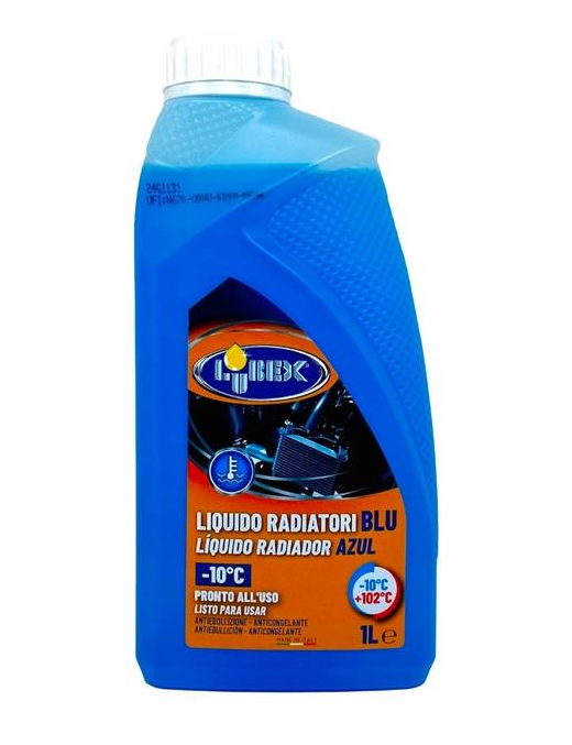 LUBEX LIQUIDO RADIATORE BLU -10 1lt