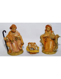NATIVITA' SET 10cm 3pezzi IN SACCHETTO