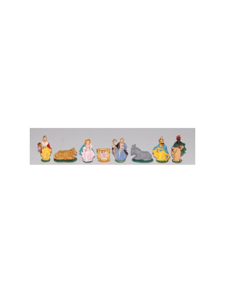 NATIVITA' SET 4cm 8pezzi