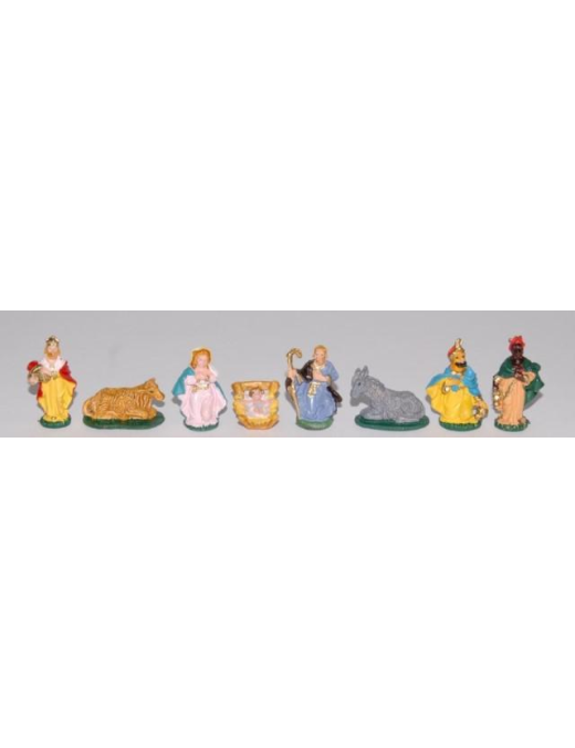 NATIVITY SET 4cm 8 pieces