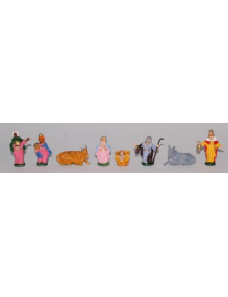 NATIVITA' SET 6,5cm 8pezzi