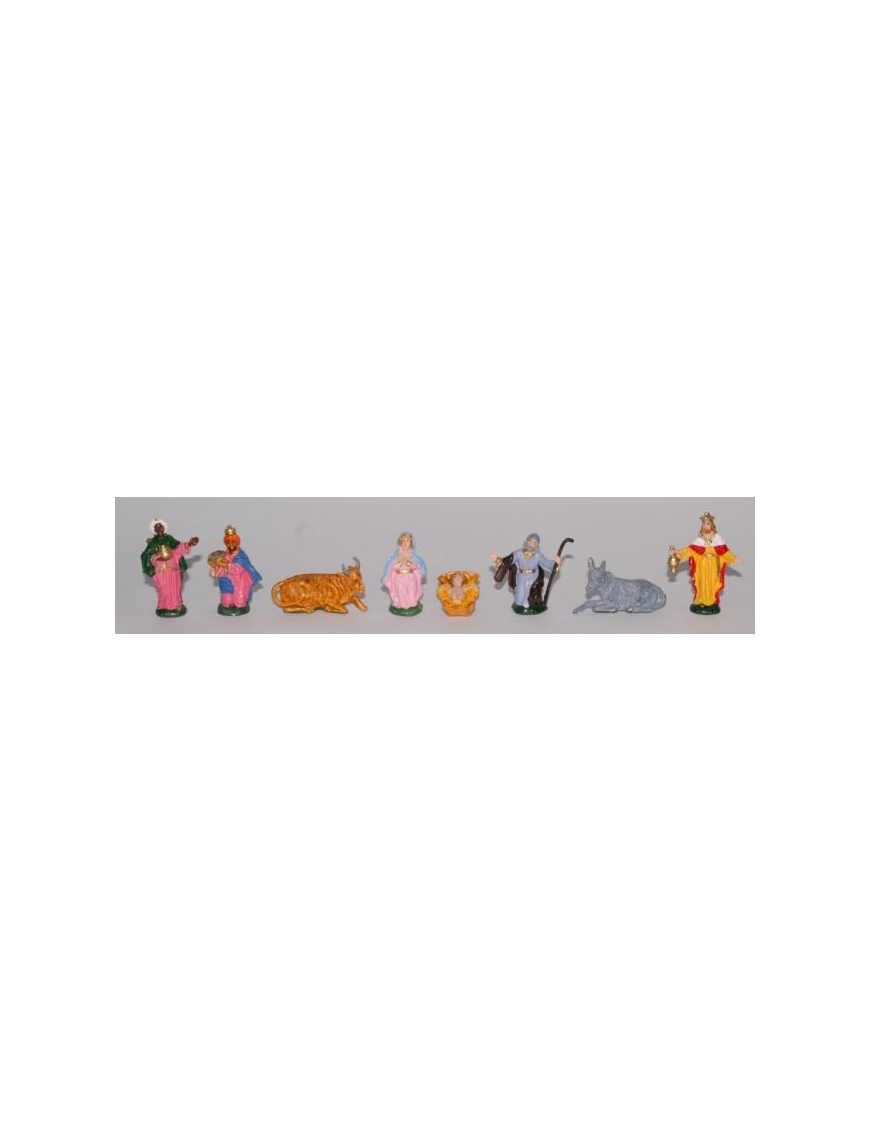 NATIVITY SET 6.5cm 8 pieces