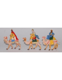 THREE THINGS CHARACTERS 3 pieces 10cm CAMEL