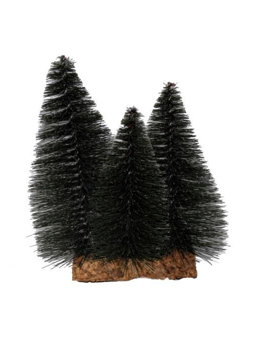 ALBERI 22cm PINO VERDE GRUPPO 3 PINI
