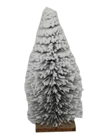 ALBERO 22cm PINETTO CON NEVE