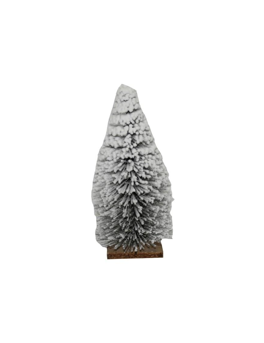 ALBERO 22cm PINETTO CON NEVE