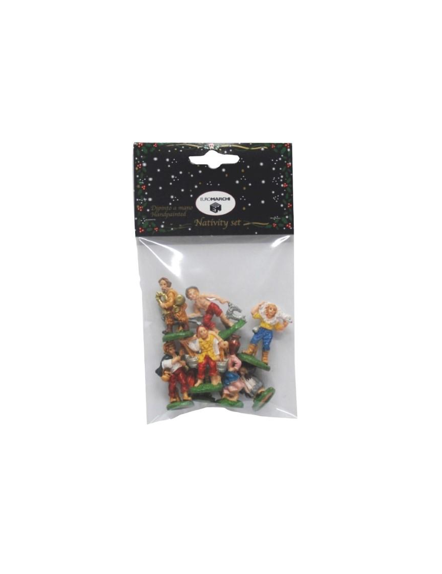 CHARACTERS 4cm SHEEPHERDS 8 pieces